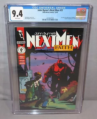 Buy John Byrne's NEXT MEN #21 (Hellboy 1st App) CGC 9.4 NM Dark Horse Comics 1993 • 127.46£