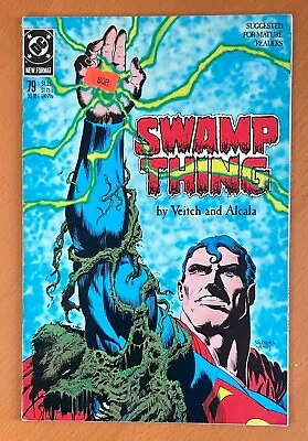 Buy Swamp Thing #79 (DC 1988) FN+ Condition Comic • 5.21£