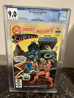 Buy DC Comics Presents 47 CGC 9.0 1st He-Man 1982 • 284.62£