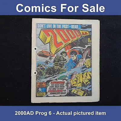 Buy 2000ad Prog 6 Comic - 02 April 1977 (LOT#5100) • 11.99£
