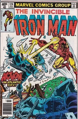 Buy 42197: Marvel Comics IRON MAN #124 NM- Grade • 14.59£