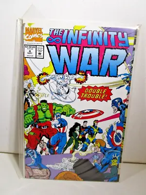 Buy The Infinity War #4 Jim Starlin Ron Lim 1992 Marvel Comics X-Men Hulk Bagged Boa • 6.03£
