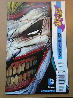 Buy DETECTIVE COMICS #15 Batman DEATH IN THE FAMILY New 52 DC Comics 2013 NM • 7.95£