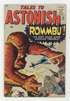 Buy Tales To Astonish #19 GD 2.0 1961 • 55.17£