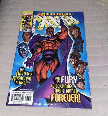 Buy The Uncanny X-Men #366 The Magneto War Marvel Comics March 1999 Comic Book • 6.32£