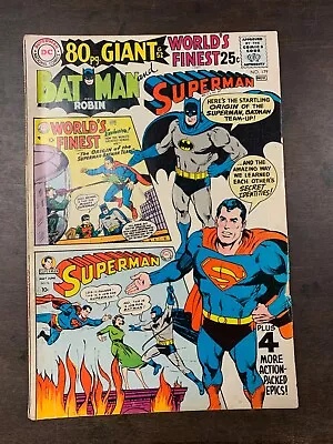 Buy World's Finest 80 Page Giant #179 1968  (dc Comics) Vg/fn • 18.47£