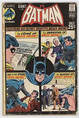 Buy Batman 233 DC 1971 VG Dick Giordano 89 111 Detective Comics 249 • 12.14£