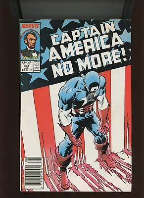 Buy (1987) Captain America #332: KEY ISSUE!  ICONIC  MIKE ZECK COVER ART! (6.5/7.0) • 6.15£