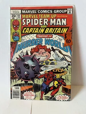 Buy  Spider-Man Marvel Team-Up (1972) #66 John Bryne Cover & Art 1st Arcade FN- • 11.51£