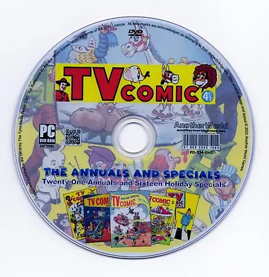 Buy TV Comic - The Annual And Holiday Special Collection On Disc Book Archive  • 4.99£