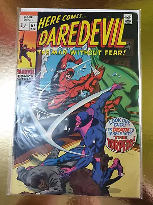 Buy Marvel Daredevil #59 Dec. 69 📖1st App Torpedo - Colan Cvr, SILVER AGE - FN+ 6.5 • 14.99£