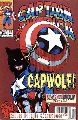Buy CAPTAIN AMERICA  (1968 Series)  (MARVEL) #405 NEWSSTAND Very Good Comics Book • 7.95£