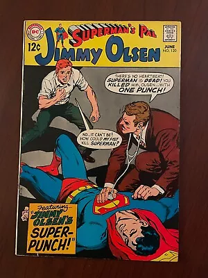 Buy Superman's Pal Jimmy Olsen #120 (DC 1969) Climate King Silver Age 7.0 F/VF • 14.40£