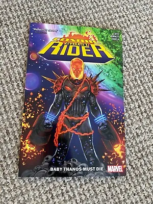 Buy Marvel Cosmic Ghost Rider Baby Thanos Must Die Graphic Novel GOOD CONDITION • 5.99£