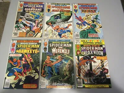 Buy 1979-80 Marvel Comics Team-Up 6 Book Lot #86, 87, 90, 92, 93 & 98 Mid Grade • 20.79£
