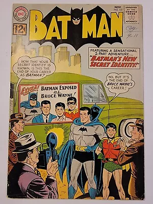 Buy Batman #151 VG/FN Batman’s New Identity 1962 Sheldon Moldoff Vintage Silver Age  • 47.17£