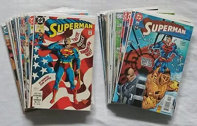 Buy Superman Set Of 31 Copper/modern Age Comics #53,54,62,65,71,74,77,78,81,168+ *B4 • 12.47£