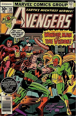 Buy Avengers (1963 Series) #158 '1st Graviton' VF- Cond • Marvel Comics • Apr 1977 • 7.99£