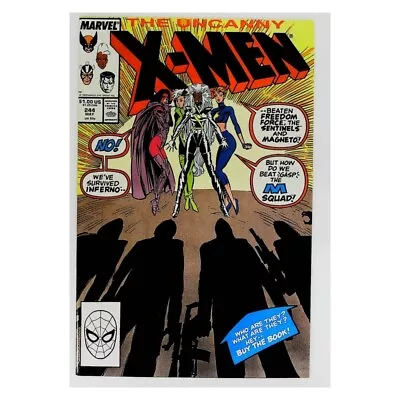 Buy Uncanny X-Men (1981 Series) #244 In Near Mint Condition. Marvel Comics [x • 100.06£