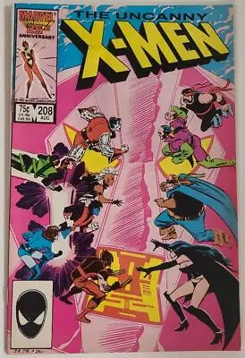 Buy The Uncanny X-Men #208 Comic Book NM • 6.35£