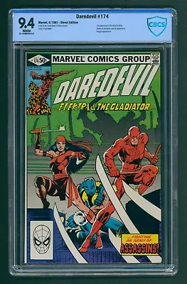 Buy Daredevil #174 - Frank Miller, CBCS 9.4 White (Marvel, 1981) • 49.69£