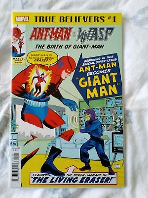 Buy True Believers Ant-Man & Wasp: Tales To Astonish 35 And 49. 1st App Giant Man • 3.99£