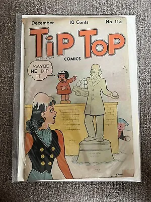 Buy Tip Top Comics 1945 #113 GD- JP • 19.98£