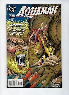 Buy AQUAMAN # 42 (DC Comics, SEA WOLF App. High Grade, MAR 1998) NM • 3.95£