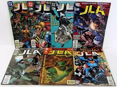 Buy JLA Lot Of 7 #1,5,19,116,121,Annual 1,3 DC Comics (1997) 1st Print Comic Books • 21.36£