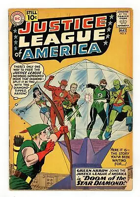 Buy Justice League Of America #4 GD/VG 3.0 1961 • 79.15£