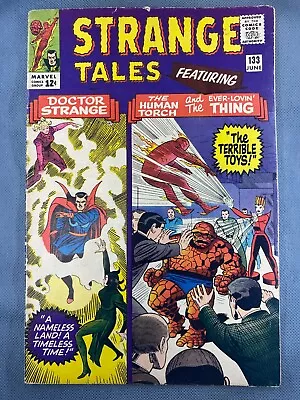 Buy Strange Tales (1951) #133 FN (6.0) Doctor Strange Ice Queen Human Torch Thing • 59.36£