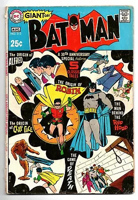 Buy Batman #213 (1969) Vince Colletta | 30th Ann | Giant G61 | Silver Age | 4.0/5.5 • 19.79£