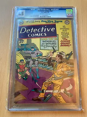 Buy Detective Comics 197 (1953) – Golden Age Batman- Ow/w Pages - CGC 4.5 • 249£