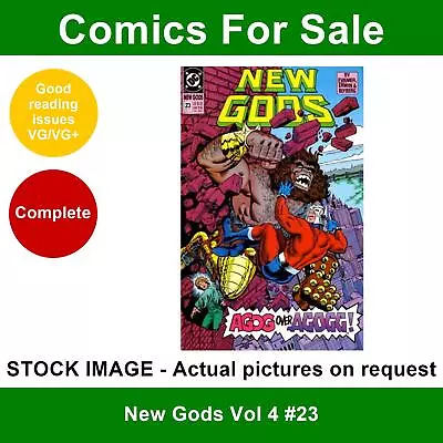 Buy DC New Gods Vol 4 #23 Comic - VG/VG+ 01 February 1991 • 2.99£