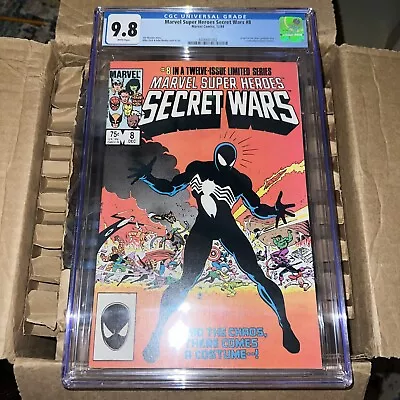 Buy Marvel Super Heroes Secret Wars #8 Marvel Comics 1984 CGC 9.8 WHITE PAGES • 478.10£