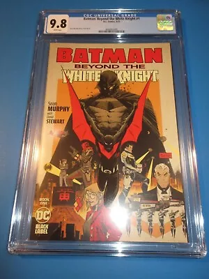 Buy Batman Beyond The White Knight #1 CGC 9.8 NM/M Gorgeous Gem Wow Hot • 49.70£