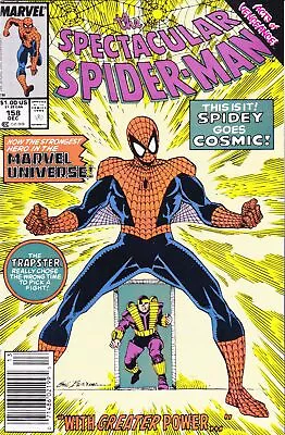 Buy Spectacular Spider-Man, The #158 (Newsstand) FN; Marvel | Acts Of Vengeance - We • 15.80£