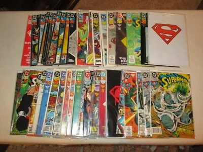 Buy Death Of Superman 46 Issue Lot + Reign Of The Supermen + Funeral For A Friend!!! • 141.91£