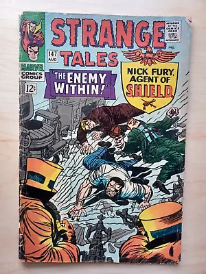 Buy Marvel Comics Strange Tales Vol 1 # 147 August 1966 • 39.61£