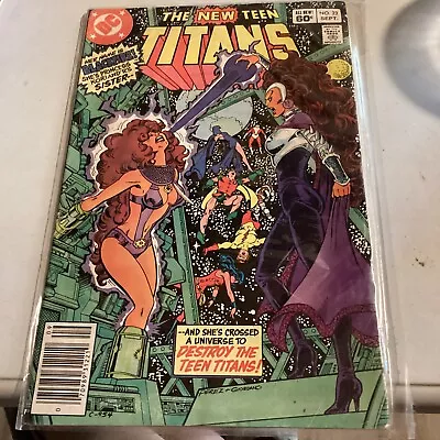 Buy THE NEW TEEN TITANS #23 DC Sept 1982 Starfire Blackfire Excellent Condition • 17.44£