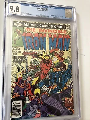 Buy CGC 9.8 The Invincible Iron Man #127 CGC 9.8 White Pages • 106.42£