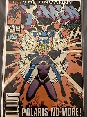 Buy Uncanny X-Men #250 Newsstand! KEY 1st Appearance Of Worm Of The Savage Land! • 2.36£