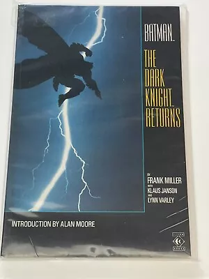Buy The Dark Knight Returns By Frank Miller 1986 Titan TPB 4th Print VFN • 4.99£