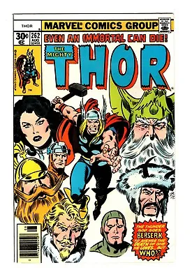 Buy THE MIGHTY THOR 262 (NM-) 1st K'RILL As SOUL EATER (SHIPS FREE) * • 28.23£