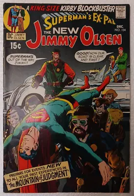 Buy Superman's EX-Pal ~ Jimmy Olsen #134 ~ DC 1970 ~ 1st Darkseid Neal Adams Cover! • 158.11£