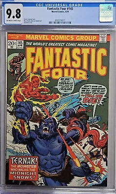 Buy Fantastic Four #145 Cgc 9.8 • 395.26£