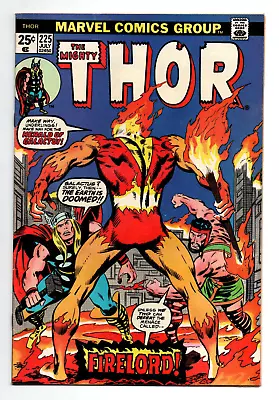 Buy The Mighty Thor #225 - 1st Appearance Firelord - KEY - 1974 - (-NM) • 199.88£
