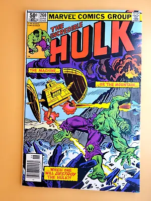 Buy The Incredible Hulk  #260 Vg(lower Grade)  Newsstand  Combine Shipping  Bx2475 • 2.36£