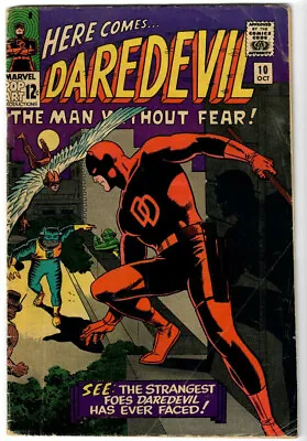 Buy Daredevil #10 - 1965 - VG/FN - 1st App. Of The Ani-Men & The Organizer.  • 35.62£