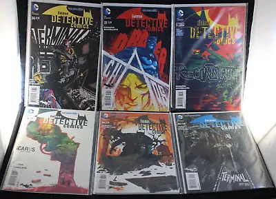 Buy New 52 Batman Detective Comics 33 34 35 36 37 39 Manapul Anarky Comic Lot VF+ • 6.42£